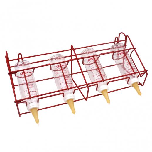 Lamb Feeding Bottle Rack