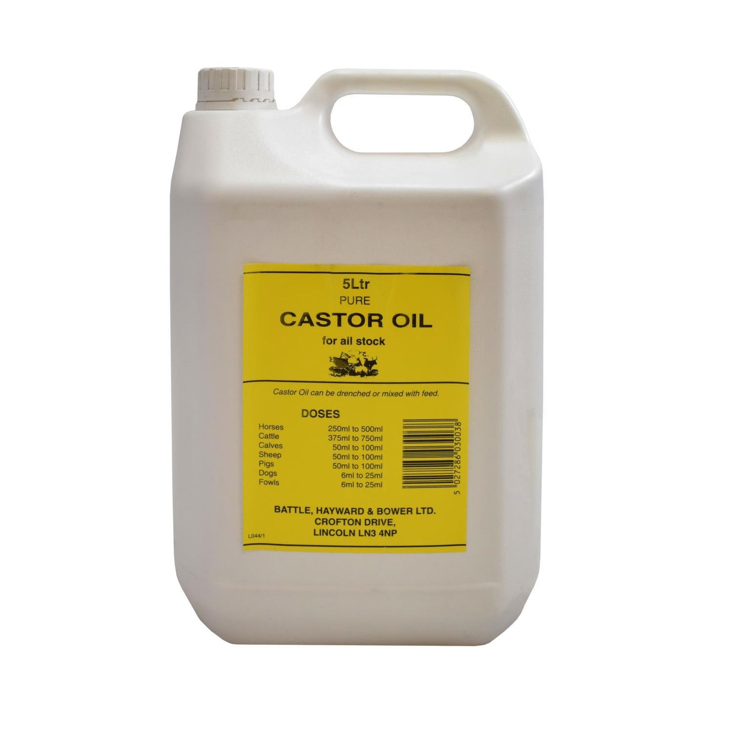 Battles Pure Castor Oil 5L