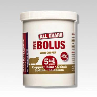 All Guard Ewe 5 in 1 Bolus (100 pack)