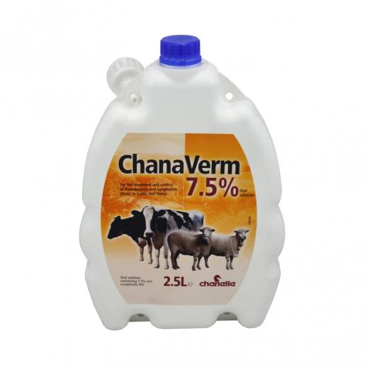 Chanaverm 7.5% 2.5L