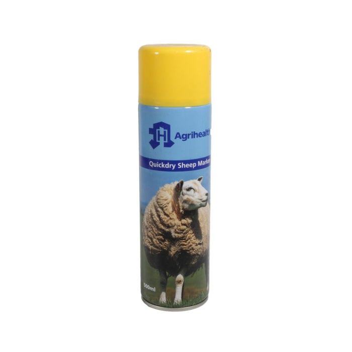 Agrihealth Quickdry Sheep Marker Spray Can - 500ml
