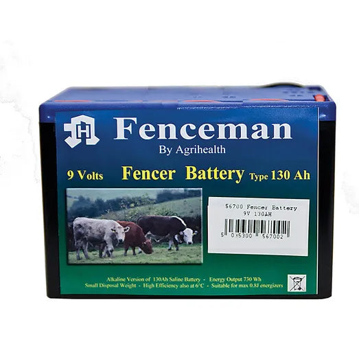 Fenceman 9v Alkaline Fence Battery