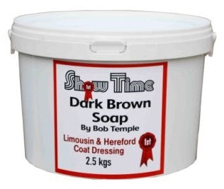 Showtime Bob Temples Dark Brown Limousin & Hereford Soap 2.5KG