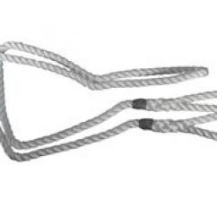 Calving Aid Ropes White
