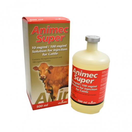 Animec Super Injection Solution for Cattle