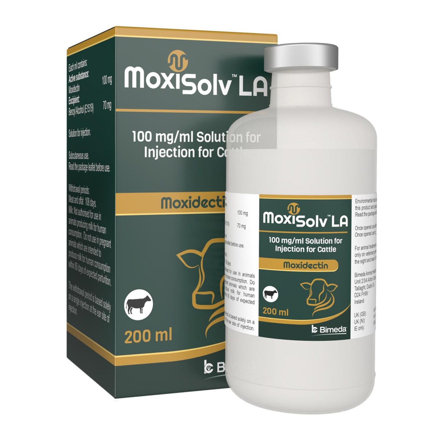 Moxisolv 10% LA Cattle Injection