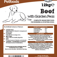 Pedro Beef & Garden Pea  - Grain Free