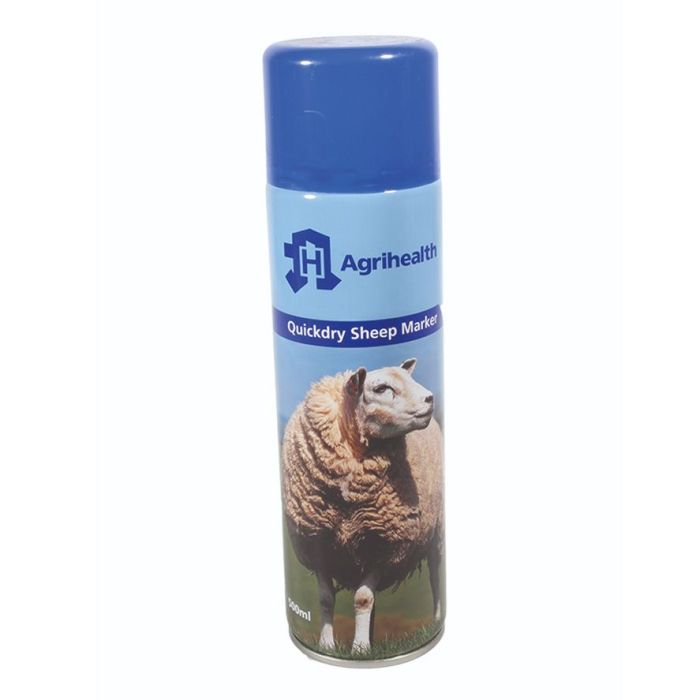 Agrihealth Quickdry Sheep Marker Spray Can - 500ml