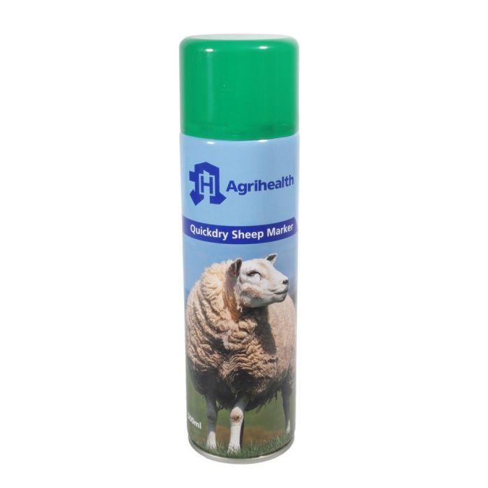 Agrihealth Quickdry Sheep Marker Spray Can - 500ml